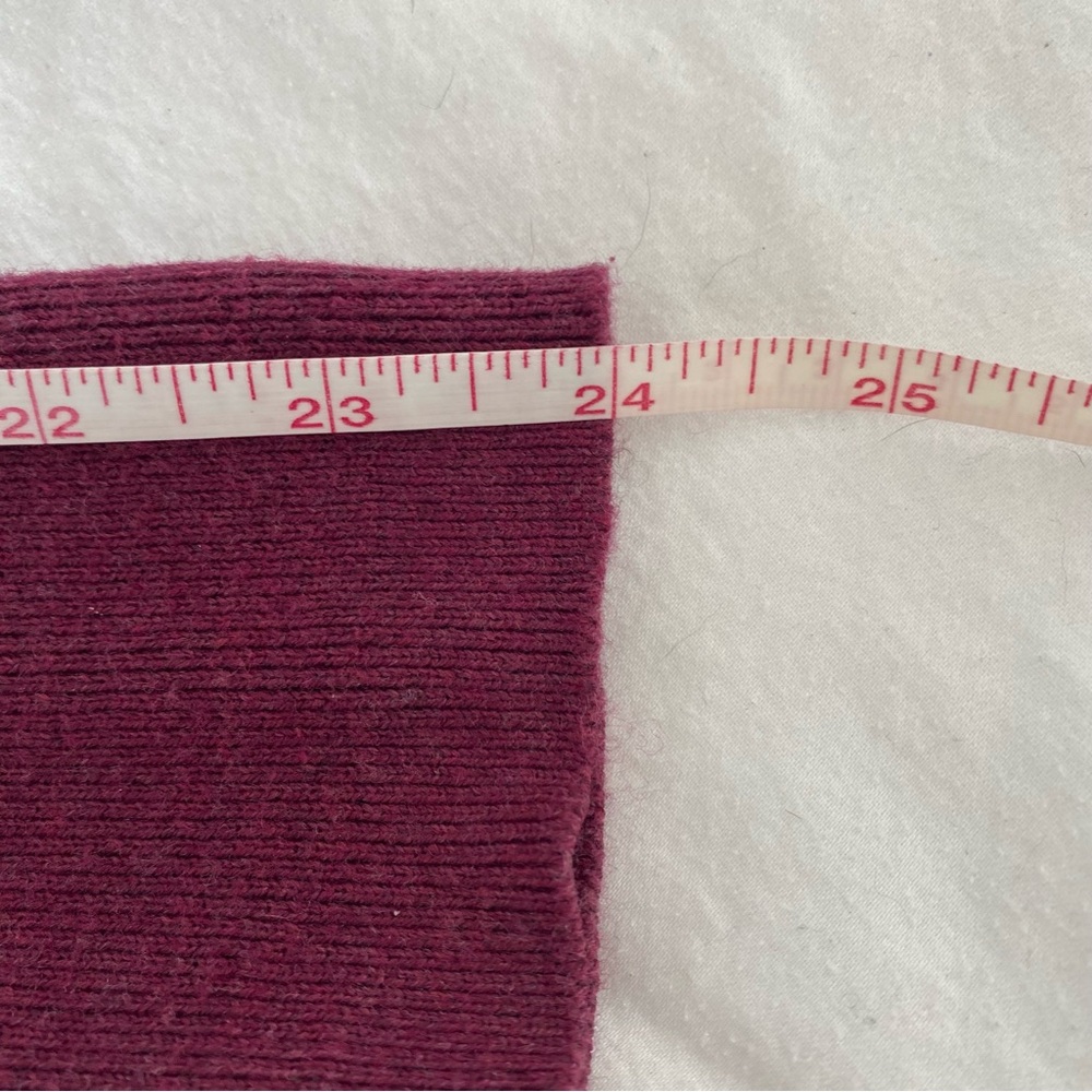 Eddie Bauer Women's Burgundy Cardigan Size Small - Picture 7 of 7